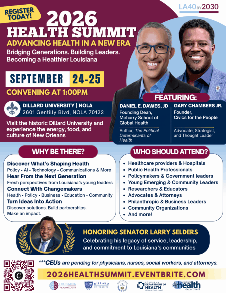 2026 Health Summit flyer
